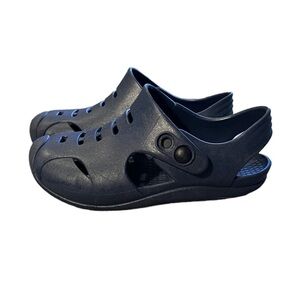 Okabashi Kids/Toddler Navy Blue Slingback Sandal Water Shoes